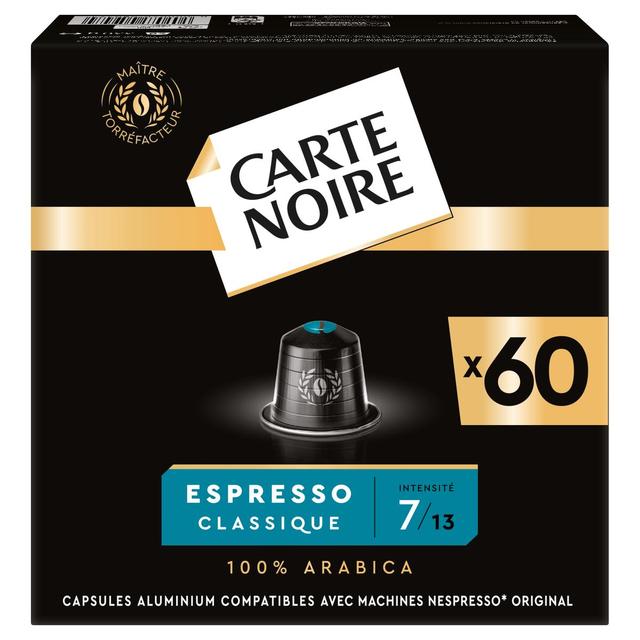 8000070059474 - Carte Noire - Capsules de café Espresso Classique n°7 compatibles Nespresso