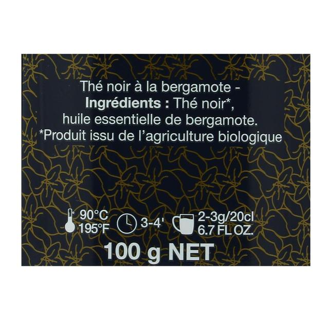 3585810080475 - Kusmi Tea - Earl Grey Bio - boîte métal