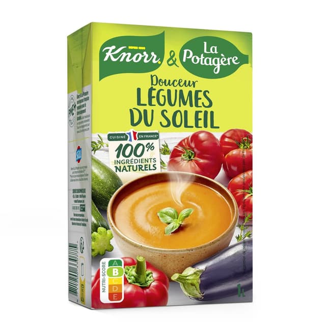 8711200330775 - Knorr & La Potagère - Soupe Douceur de Légumes du Soleil