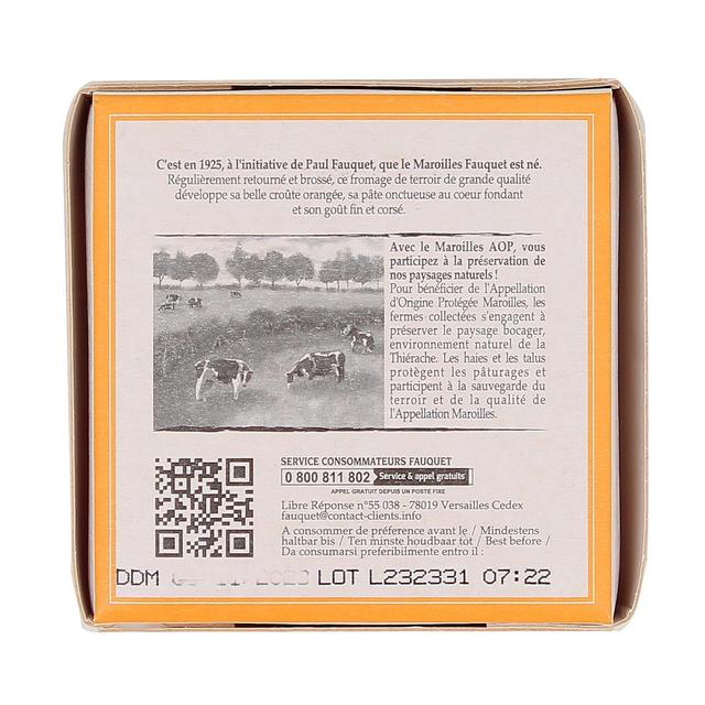 3280640652075 - Fauquet - Quart de Maroilles AOP