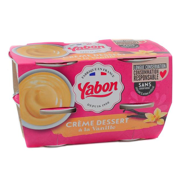 3760304182075 - Yabon - Crème dessert à la vanille