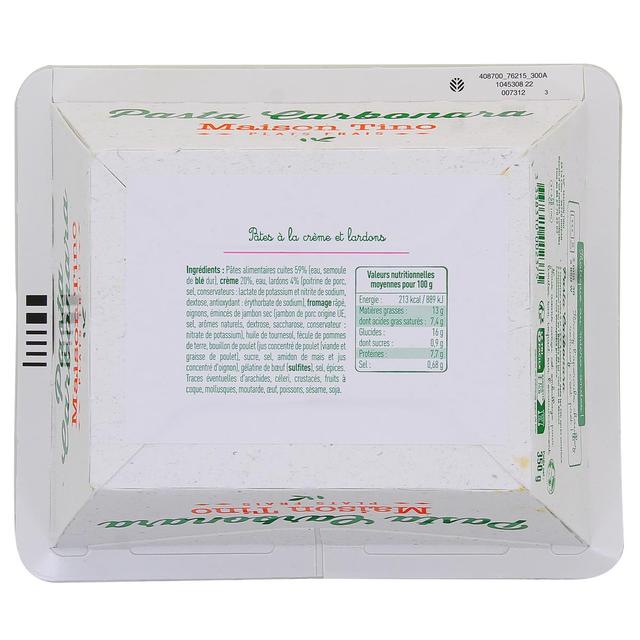 3338310002375 - Maison Tino - Pasta Carbonara