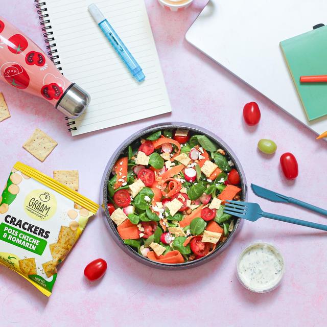 3770015053175 - Graam - Crackers Pois Chiche et Romarin