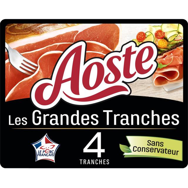3449865293375 - Aoste - Jambon Sec Traditionnel, Les Grandes Tranches