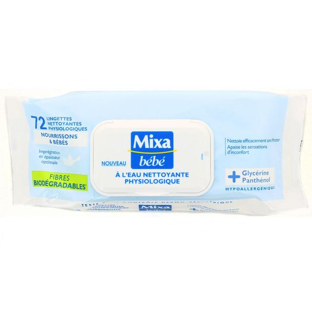 3600550313475 - Mixa Bébé - Lingettes Nettoyantes Physiologiques