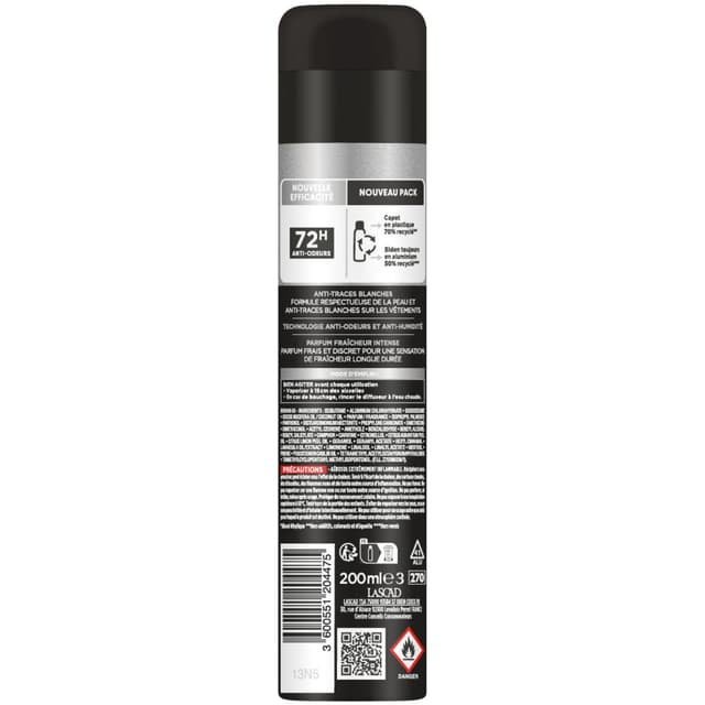 3600551204475 - Narta Homme - Déodorant Homme InvisiMax 72H