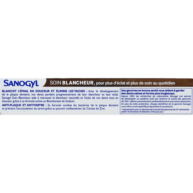 3346020064675 - Sanogyl - Dentifrice soin blancheur