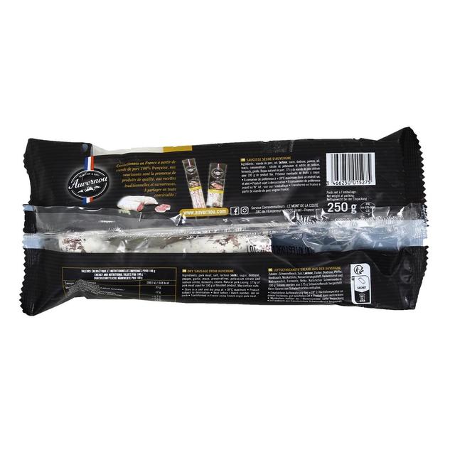 3466250015275 - Auvernou - Saucisse Sèche d'Auvergne