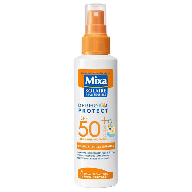3600551125275 - Mixa - Spray Protection Solaire Enfant Peaux Fragiles Dermo-Protect Kids SPF50+