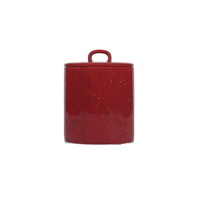 5410595785575 - Collection Fika - Bocal 11xH14,5cm avec couvercle burgundy Fika