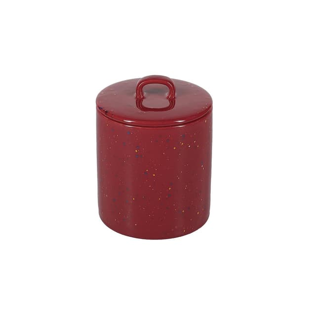 5410595785575 - Collection Fika - Bocal 11xH14,5cm avec couvercle burgundy Fika