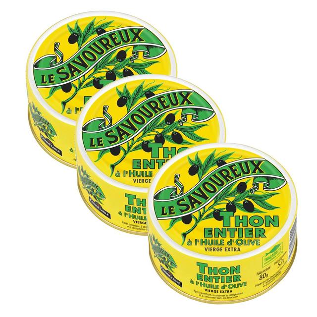 2050000306075 - Le Savoureux - Thon Entier à l'Huile d'Olive Vierge Extra