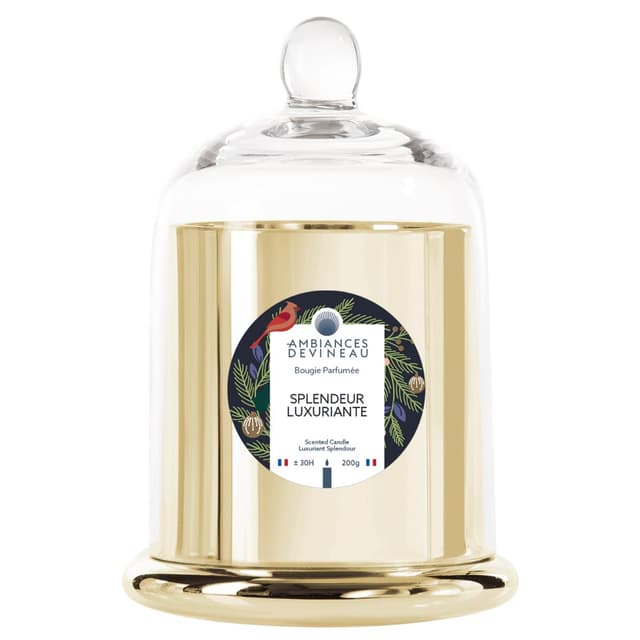 3482356576175 - Ambiances Devineau - Bonbonnière or métalisé Splendeur Luxuriante