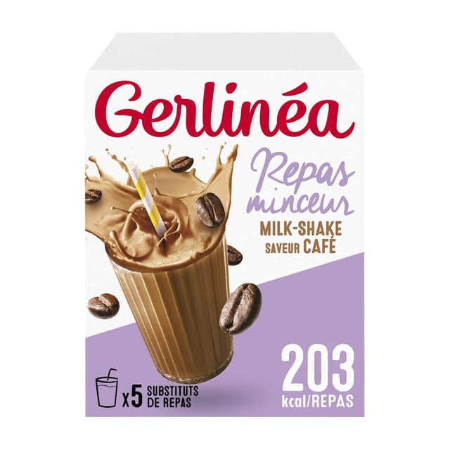 3175681186675 - Gerlinéa - Repas minceur milk shake saveur café