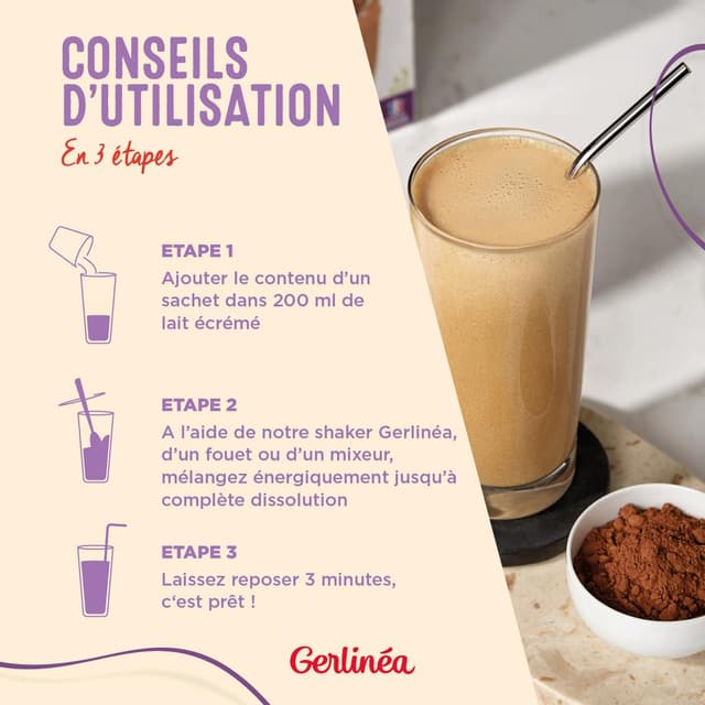 3175681186675 - Gerlinéa - Repas minceur milk shake saveur café