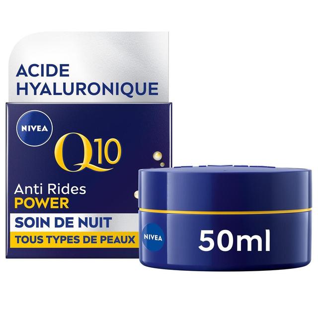 4005808966875 - Nivea - Soin Visage de Nuit Raffermissant Q10 Anti-Rides