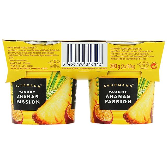 2050000307775 - Mamie Nova - Gourmand ananas passion