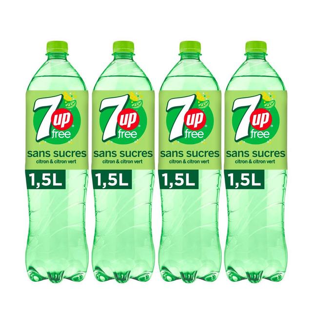 2050000308475 - Seven-Up free - Boisson gazeuse aromatisée sans sucre