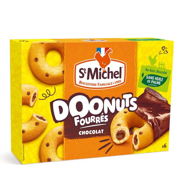 3178530419375 - St Michel - Gâteaux doonuts fourrés chocolat