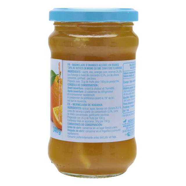 3596710549375 - Auchan - Marmelade allégée d'Orange 35% de fruits