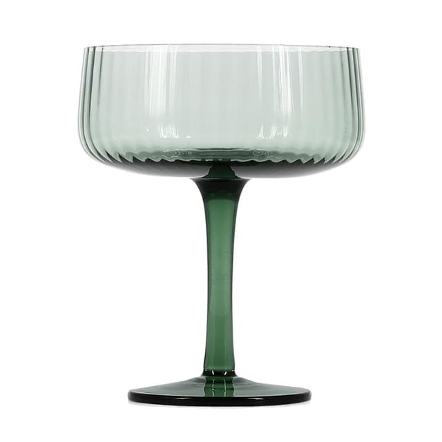 5410595780976 - Collection Ray - Verre à champagne 23cl coupe vert foncé