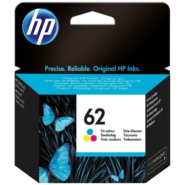 0888182461976 - Hewlett packard - 3 Cartouches d'encre couleurs 62