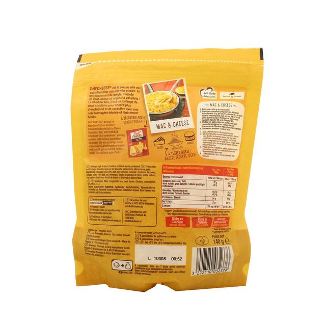 3222110032376 - Deli'CHEESE - Râpé Cheddar