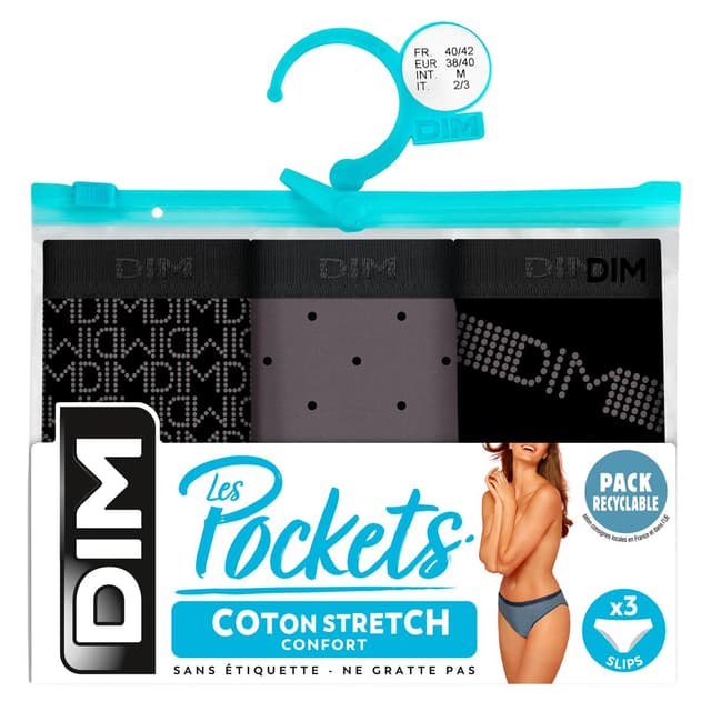 3040522192576 - Dim - Slip pocket coton 40/42