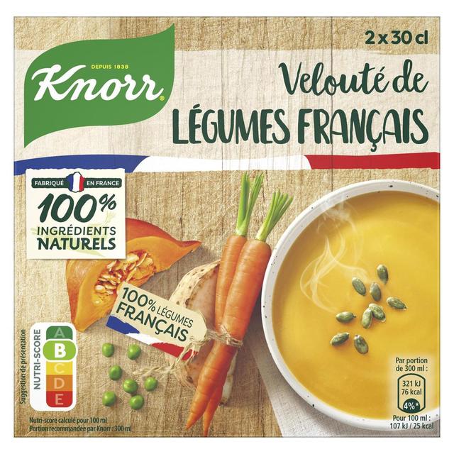 8720182402776 - Knorr - Soupe Velouté de Légumes Français
