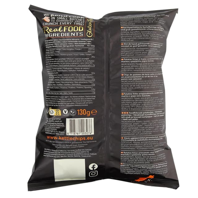 8718781203276 - Kettle - Chips Sea Salt Black Pepper