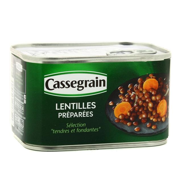 3083680613576 - Cassegrain - Lentilles préparées tendres et fondantes