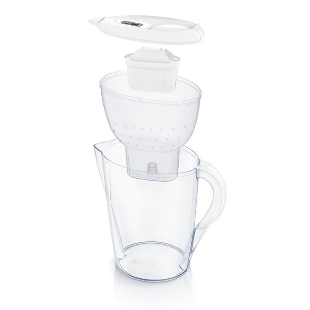 4006387124076 - BRITA - Carafe Filtrante Marella Blanche