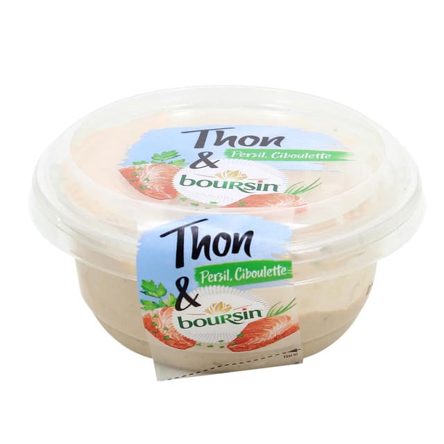 3073781134476 - Boursin - Tartinable Thon Persil & Ciboulette