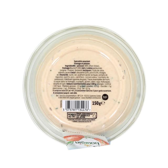 3073781134476 - Boursin - Tartinable Thon Persil & Ciboulette