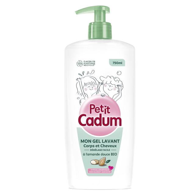 3600551054476 - Cadum - Gel Douche Enfant Corps et cheveux Hydratant bio
