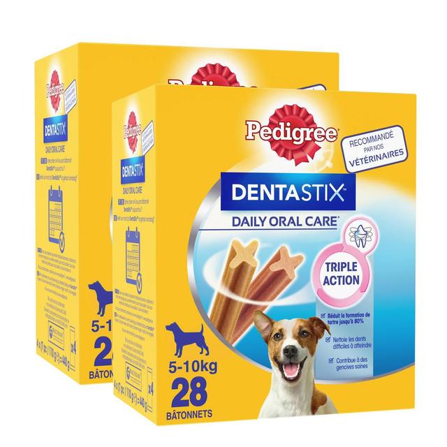 2050000394676 - Pedigree - Dentastix Daily Oral Care - Bâtonnets Hygiène Bucco-Dentaire pour petit chien x28
