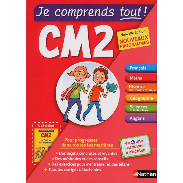 9782091894676 - Nathan - Je comprends tout CM2- Tout en un