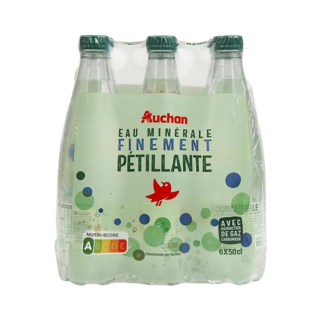 3596710518876 - Auchan - Eau minérale naturelle gazeuse