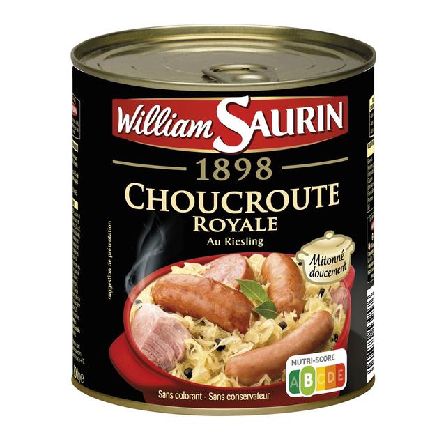 3049580539576 - William Saurin - Choucroute royale au Riesling