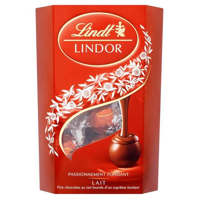 8003340090177 - Lindt - Cornet Lindor lait assortis