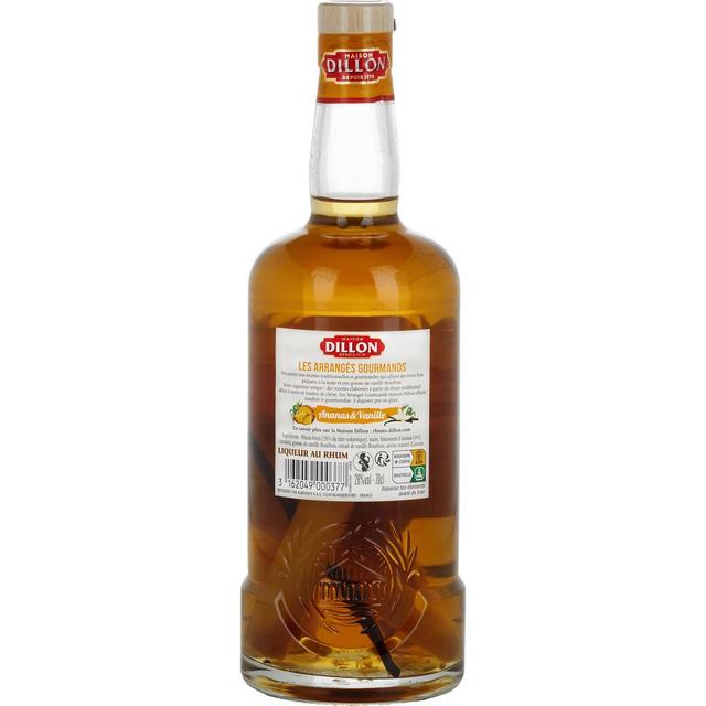 3162049000377 - Dillon - Rhum arrangé gourmand ananas & vanille 28°