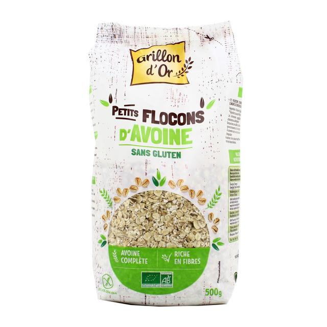3421557920677 - Grillon Or - Petits Flocons d'Avoine sans gluten BIO