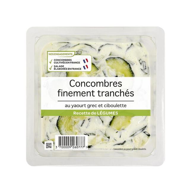 3700009260777 - Mix Buffet - Salade de Concombre au Yaourt Grec et Ciboulette