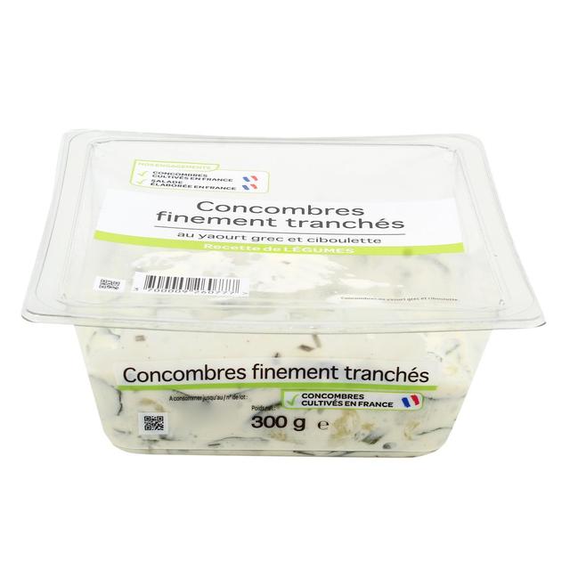 3700009260777 - Mix Buffet - Salade de Concombre au Yaourt Grec et Ciboulette