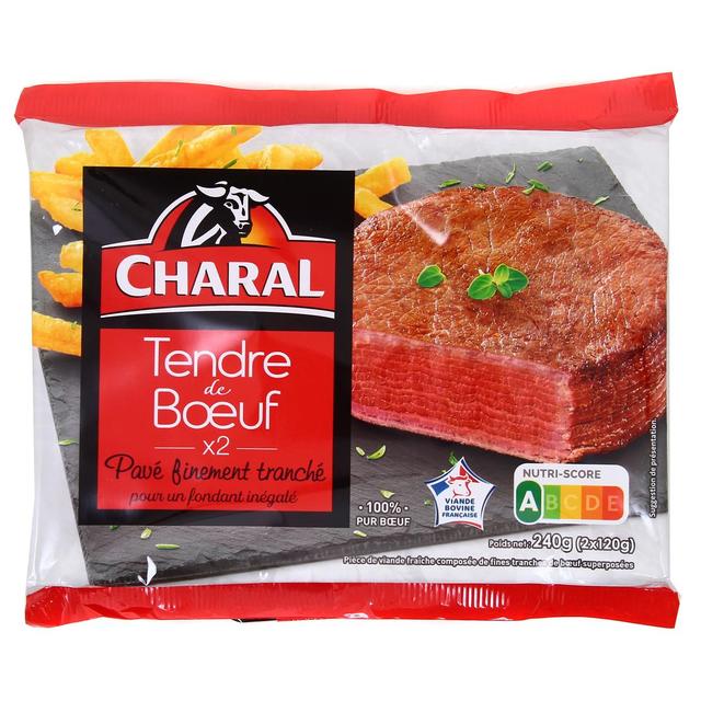 3181238931377 - Charal - Pavés Tendre de Boeuf Finement Tranché