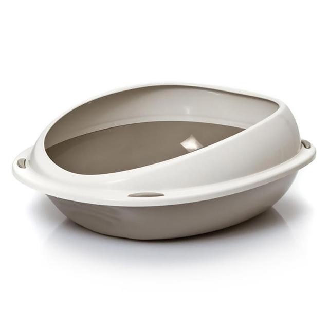 3281017971577 - Aime - Bac à litière ovale avec rebord petit modèle