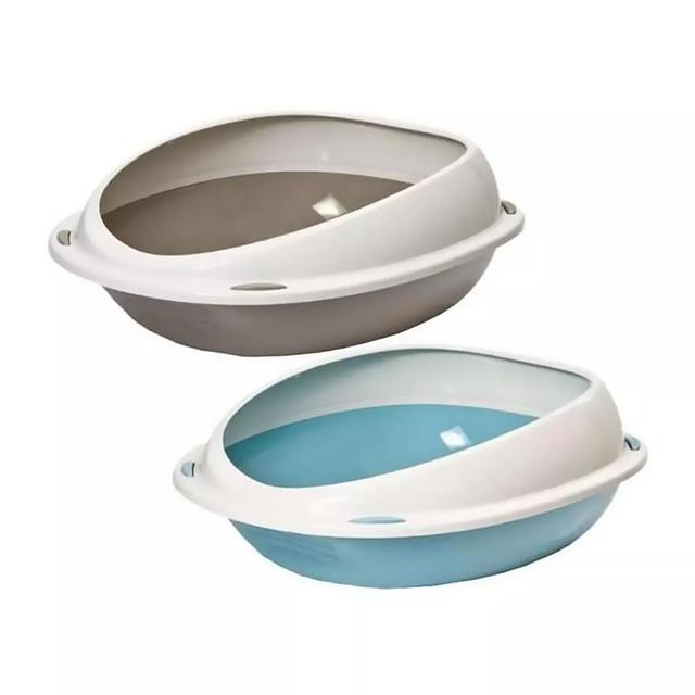 3281017971577 - Aime - Bac à litière ovale avec rebord petit modèle