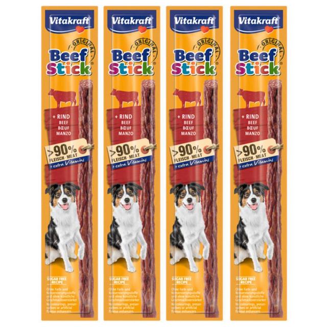 2050000252877 - Vitakraft Beef Stick - Bâtonnet Boeuf - Friandise récompense pour chien