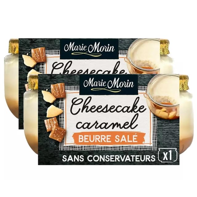 2050000423277 - Marie Morin - Cheesecake caramel beurre salé de Guérande
