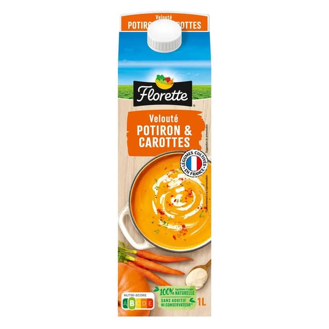 3422440003477 - Florette - Velouté de Potiron et Carotte